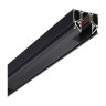 135356 SHINO NT26 000 черный Низковольтный шинопровод для монтажа в натяжной потолок 3м, соединит. Планки 4шт IP20 48V FLUM NV-135356