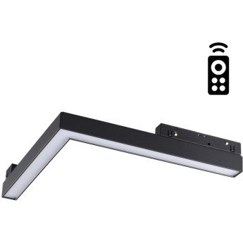 Трековый светильник диммируемый NOVOTECH 358913 SHINO NT22 053 черный с пультом ДУ