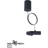 База накладная для ввода питания NOVOTECH IP20 48V GLAT 359387 KONST NT24 с гибким угловым соединителем «L» и проводом-подвесом (длина провода – 2м) черный