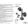 Фонарь NOVOTECH GALEATI LED 2x10W 3000K уличный