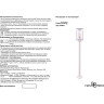 Фонарь NOVOTECH IVORY E2 13W уличный