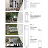 Фонарь NOVOTECH IVORY LED13W 220V уличный