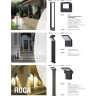 Фонарь NOVOTECH ROCA LED уличный