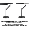 Лампа настольная NOVOTECH ALA LEDO 35954 черный