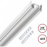 Шинопровод низковольтный 48V 2м белый Novotech SHINO FLUM 135202
