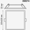 Спот NOVOTECH STEA LED 24W встраиваемый 358274
