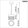 Светильник накладной светодиодный NOVOTECH 359000 OVER NT23 000 черный IP20 LED 4000K 10W 85-265V AURA