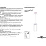 Светильник NOVOTECH IVORY LED 10W уличный подвесной