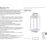 Светильник NOVOTECH IVORY LED переносной на батарейках