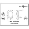 Светильник NOVOTECH NIGHT LIGHT LED ночник с датчиком света и переключателем