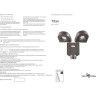 Светильник NOVOTECH TITAN LED с инфракрасным датчиком движения 357221
