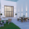 Уличный настенный светильник NOVOTECH CALLE 359304