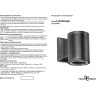 Уличный настенный светильник NOVOTECH LANDSCAPE 370406
