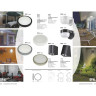 Уличный настенный светильник NOVOTECH OPAL 358451