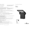 Уличный настенный светильник NOVOTECH ROCA 357521