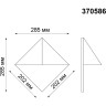 Уличный настенный светильник NOVOTECH TESTA 370586