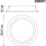 Встраиваемый светильник NOVOTECH STERN 358001