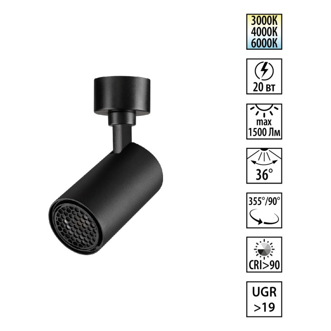 Светильник накладной NOVOTECH OVER SELENE 359929 NV-359929