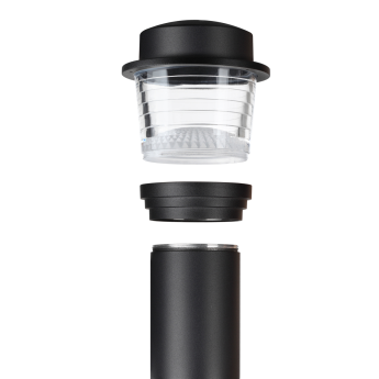 371074 STREET NT26 000 черный Светильник ландшафтный IP54 GU10 12W 220-240V HAUT